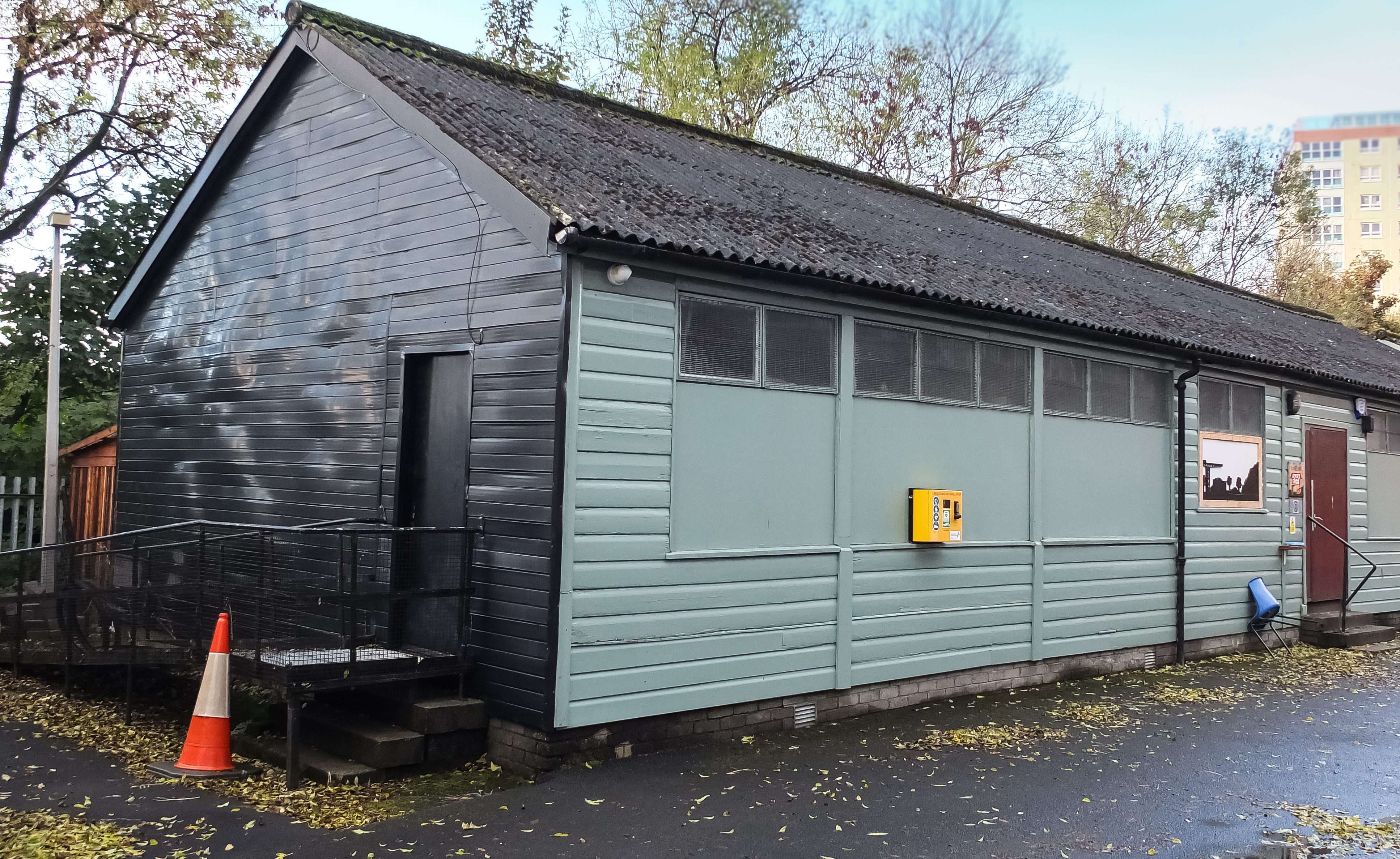 Men's Shed from the outside