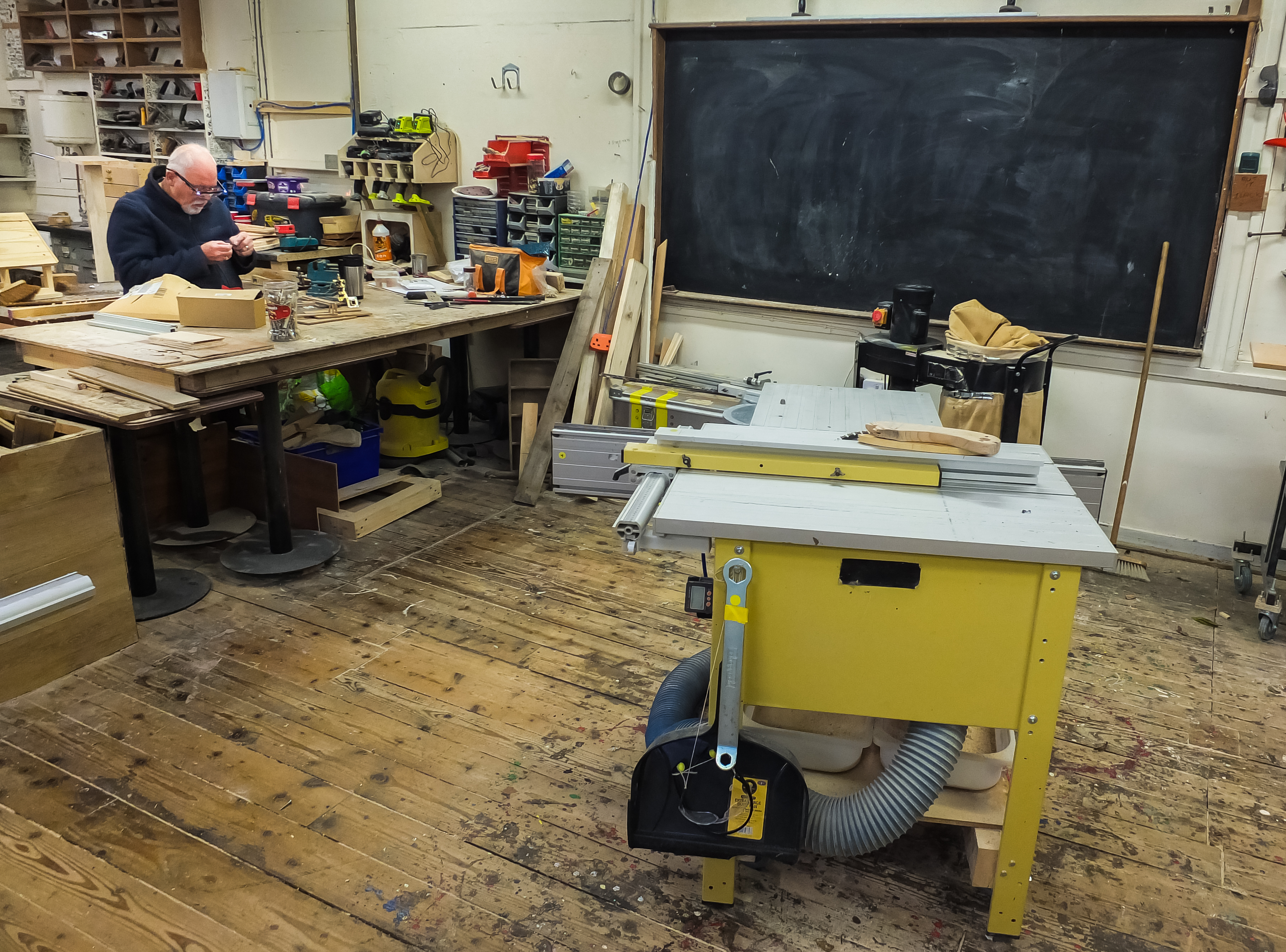 photo of inside workshop