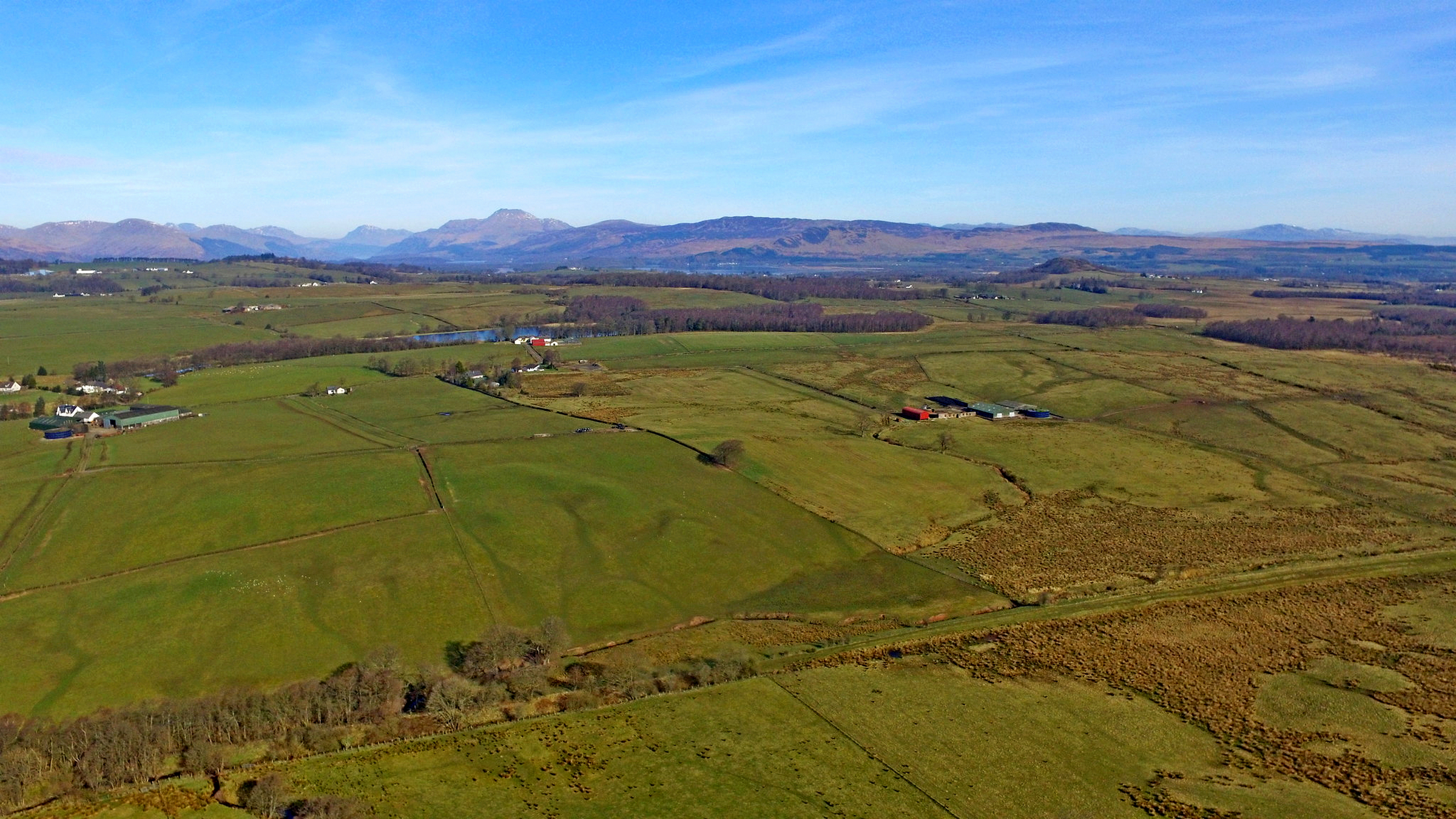 Large landscape photograph of Auchencarroch