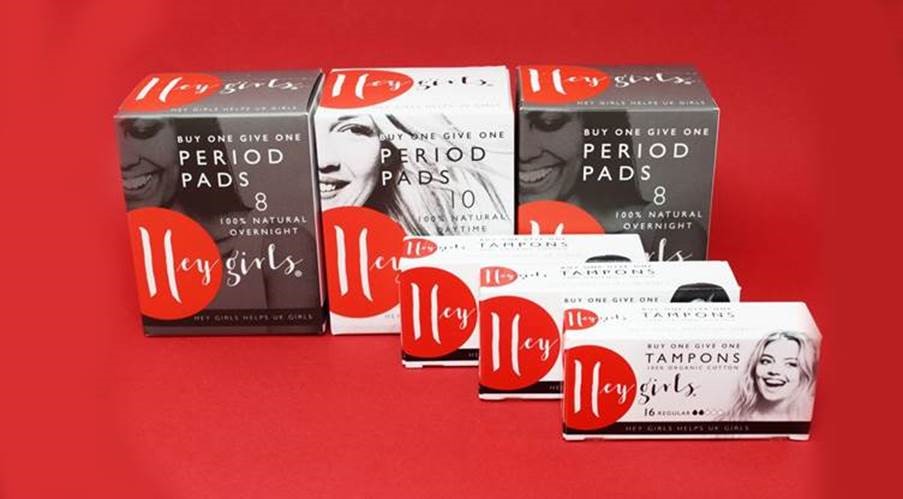 Hey Girls! pads & tampons