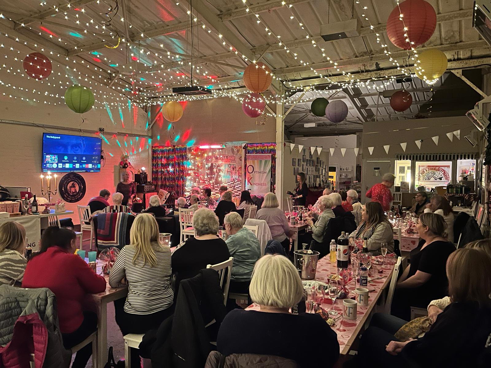 charity event night in OKFP hub