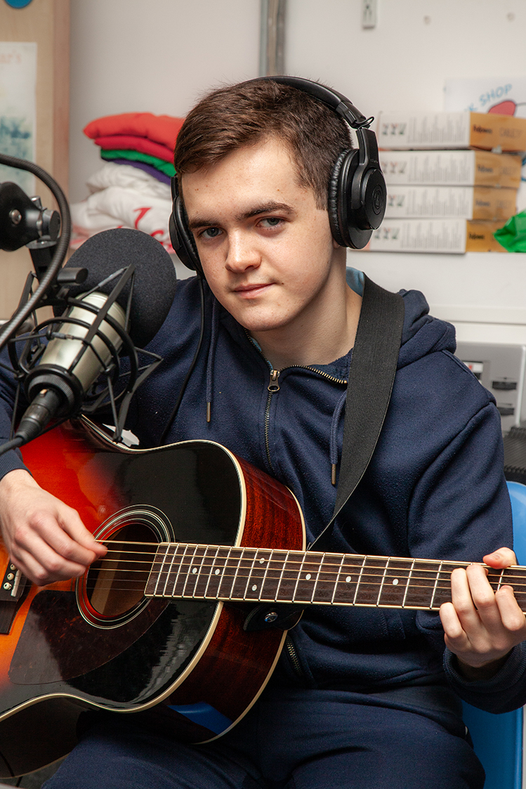 jack with guitar