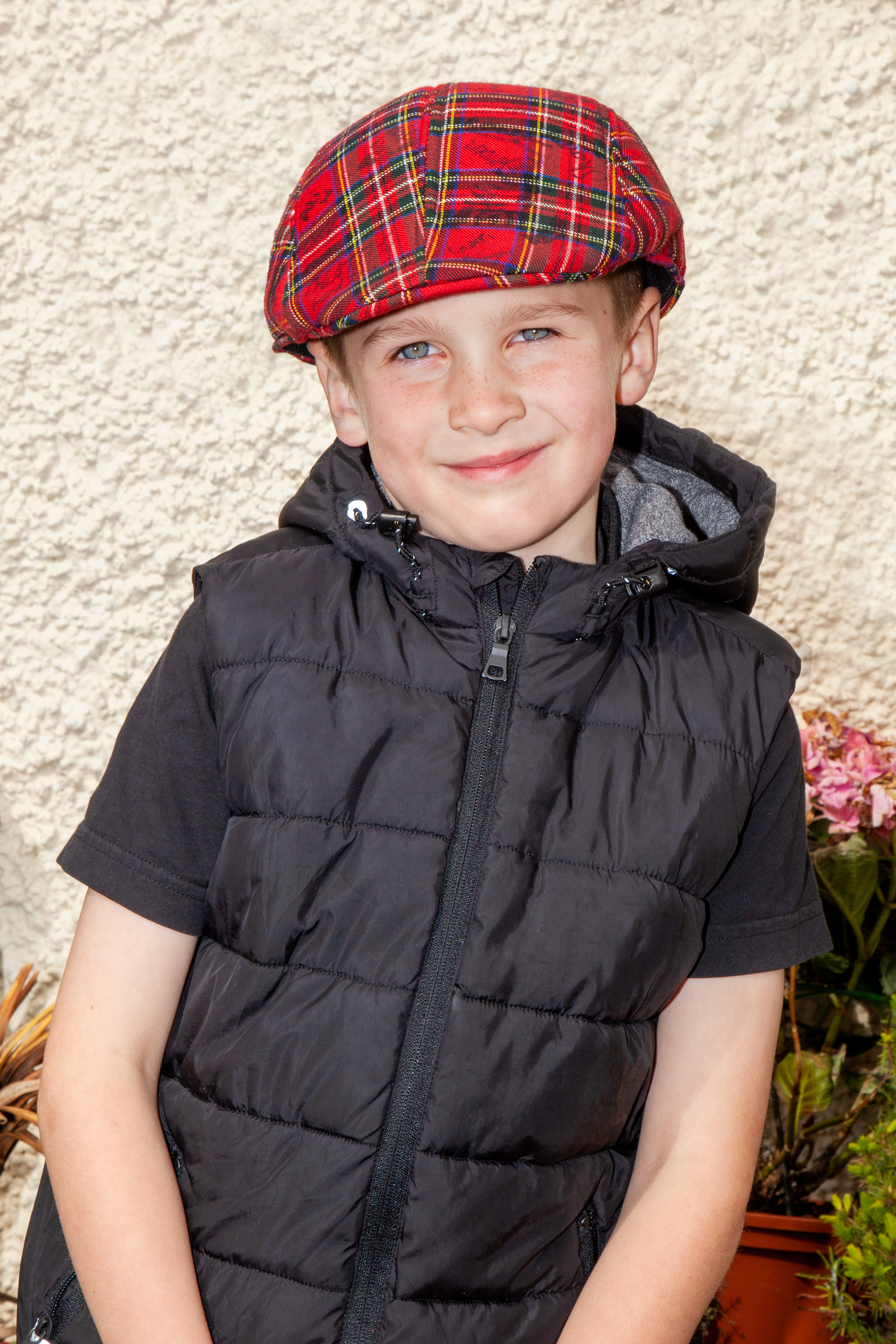 Ollie standing outside OKFP hub