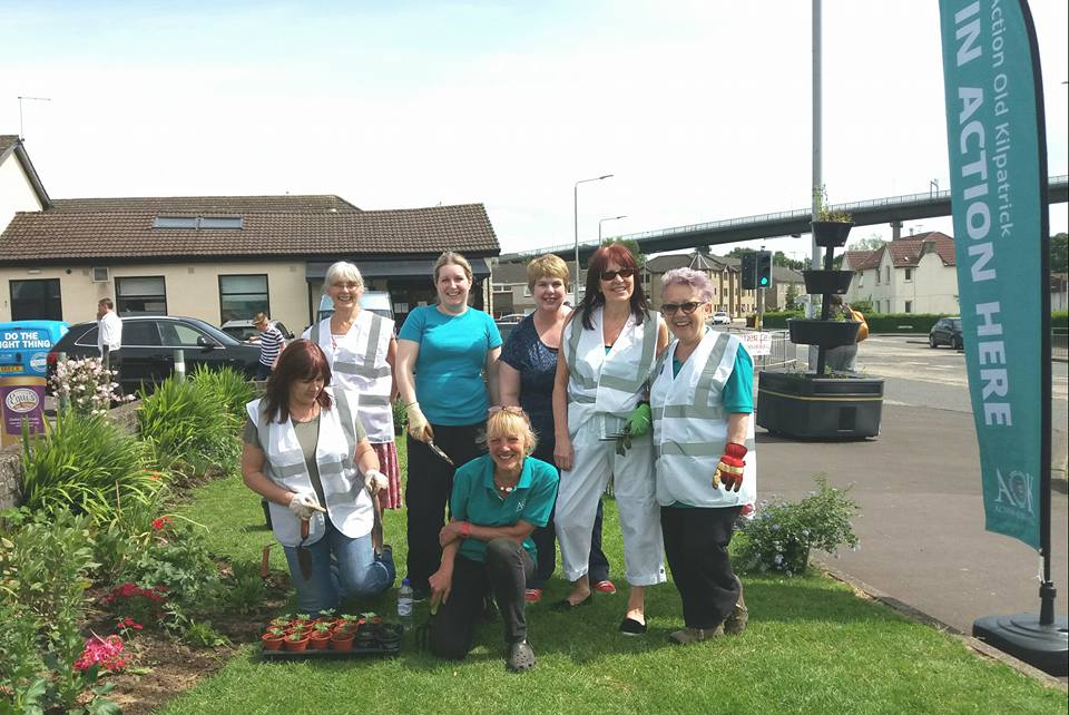 group photo of AOK team